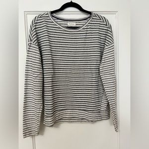 Lou & Grey Striped Sweatshirt Top